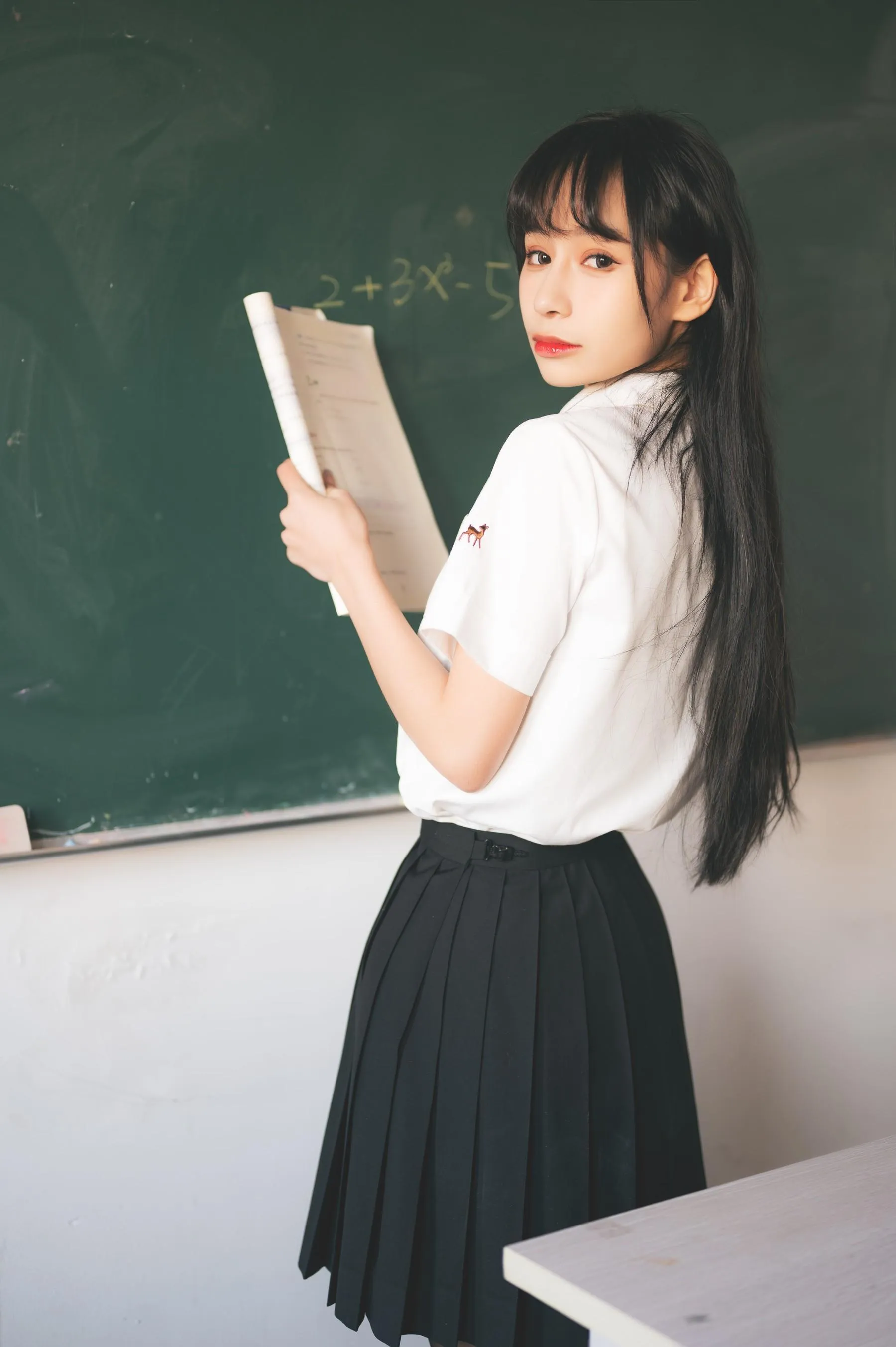 [艺图语] 2022.05.15 放学等我 蛋蛋 [32P]插图4